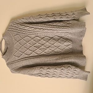 Pink Lily Gray Sweater